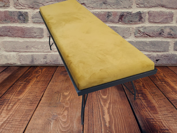 Sandalye ST BENC PENYEZ Klasik Model Metal Siyah fırın Siyah Boya