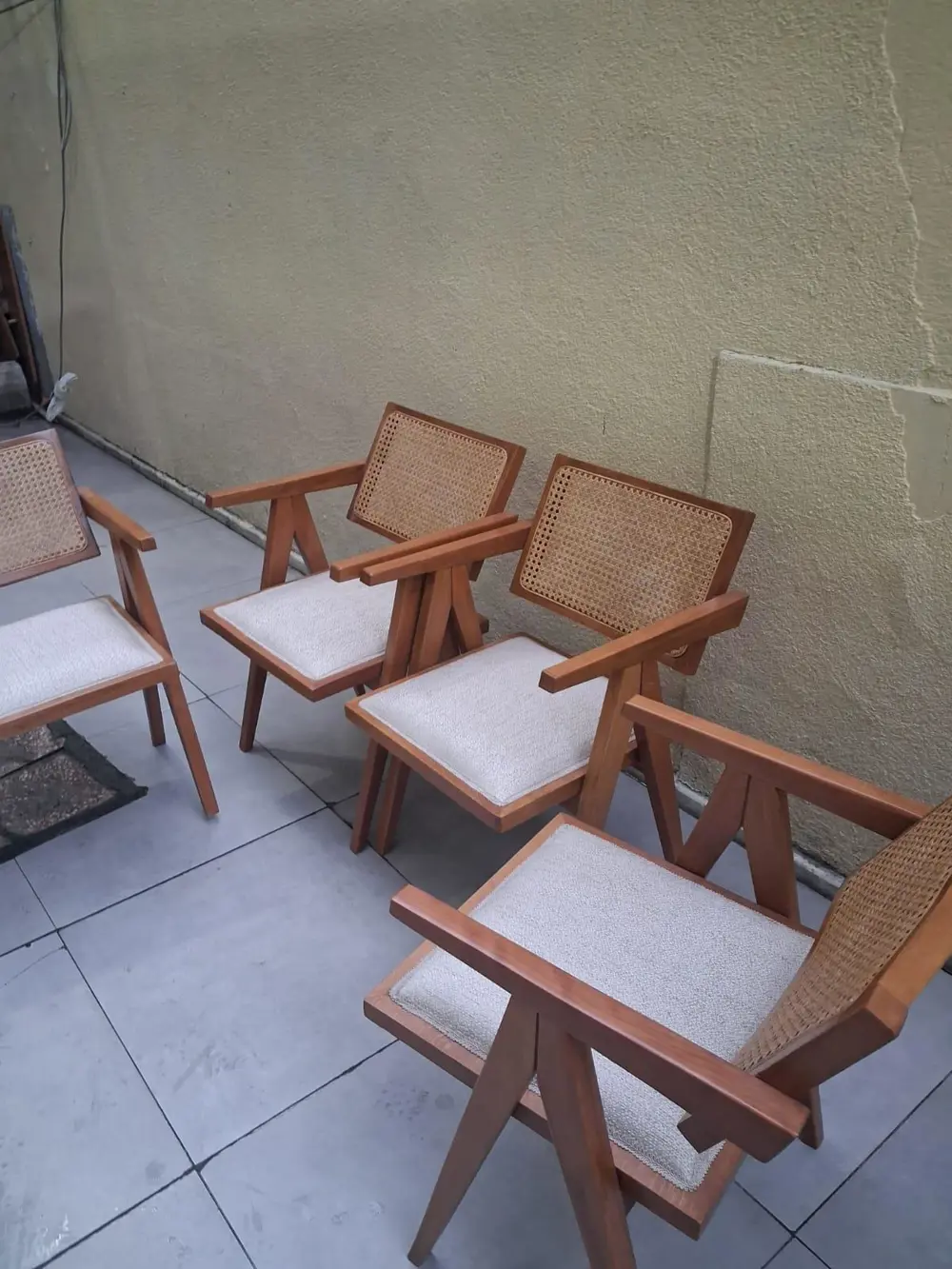 Sandalye ters V Ayak 90547 zus 122 hazeran model Ahşap Kayın Cevi