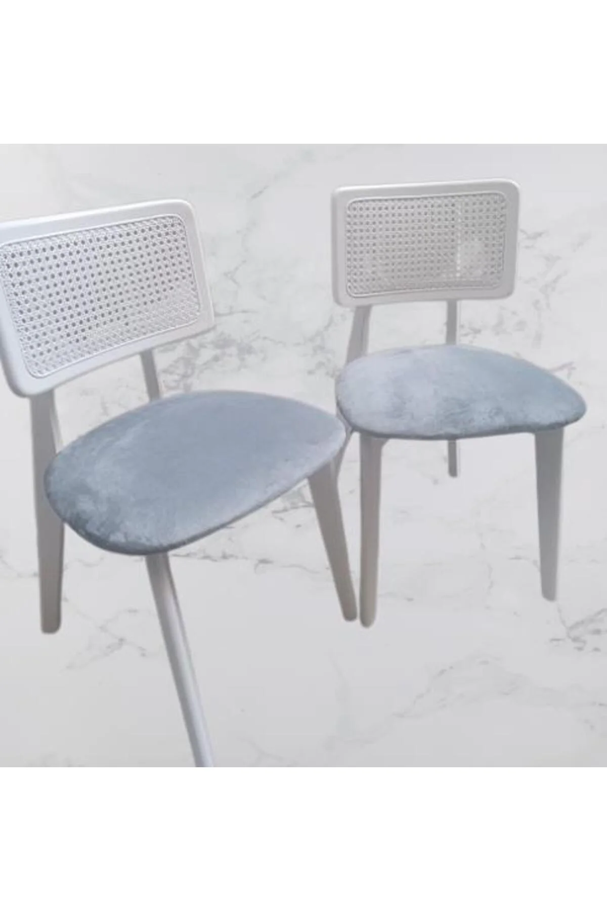 Sandalye Zia MODEL 90406 Kayın Gövde Modern Tarz Doğal Hasırlı 2 Adet El Yapımı Sandalye Zia MODEL 90406 Kayın Gövde Modern Tarz Doğal Hasırlı 2 Adet El Yapımı - Görsel 4
