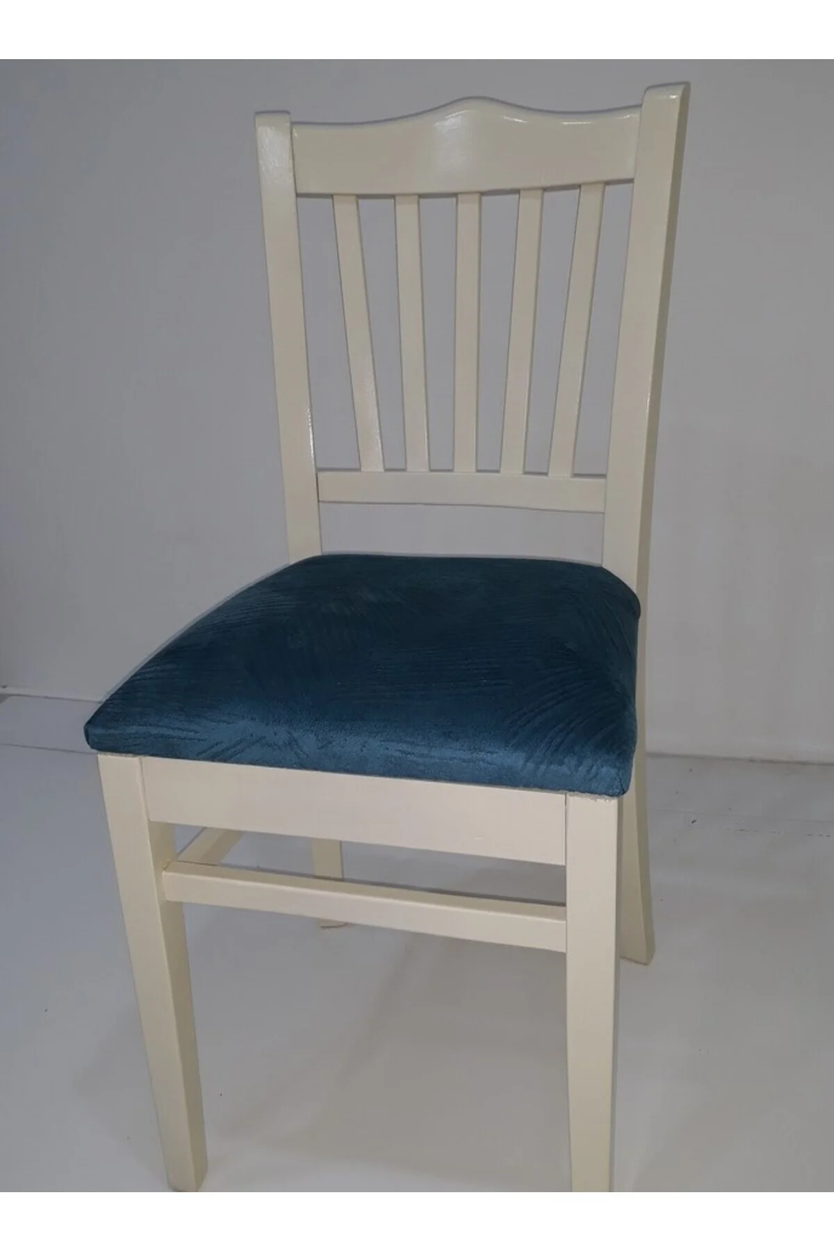 Sandalye12595 ÇITALI Kayın MODEL RETRO iskelet Mavi örgü döşeme kumaş El yapım Sandalye12595 ÇITALI Kayın MODEL RETRO iskelet Mavi örgü döşeme kumaş El yapım - Görsel 2