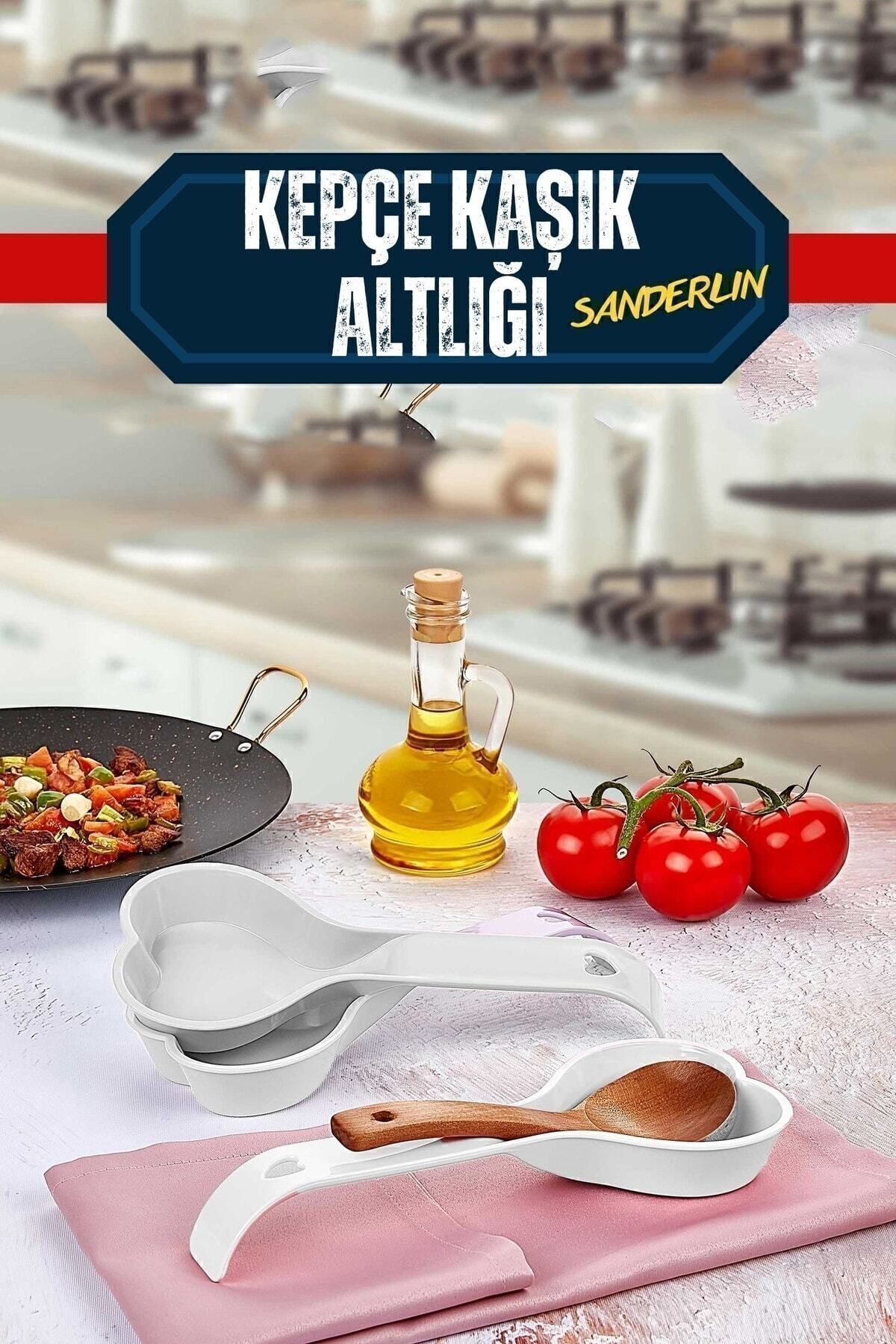 Transformacion Sanderlin Kepçe Kaşik Altliği Beyaz 717606