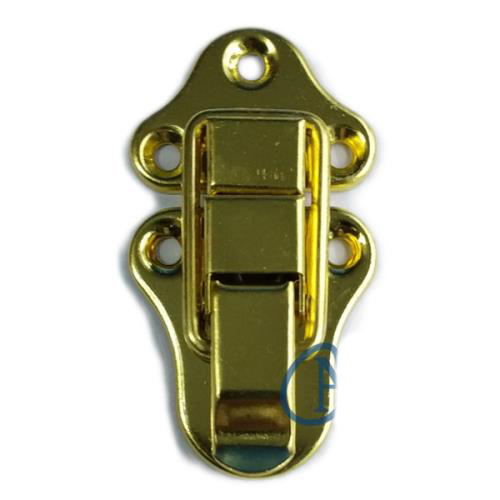 Evimdeyokyok Sandık, Kutu Klipsi, Ön Kilidi - 72X40mm, Altın, 1 Adet Tdrtr