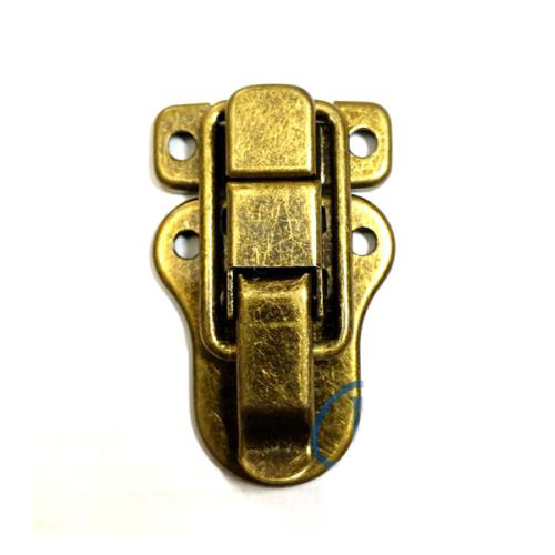 Sandık, Kutu Klipsi, Ön Kilidi - 48x30mm, Antik, 1 Adet TdrTR