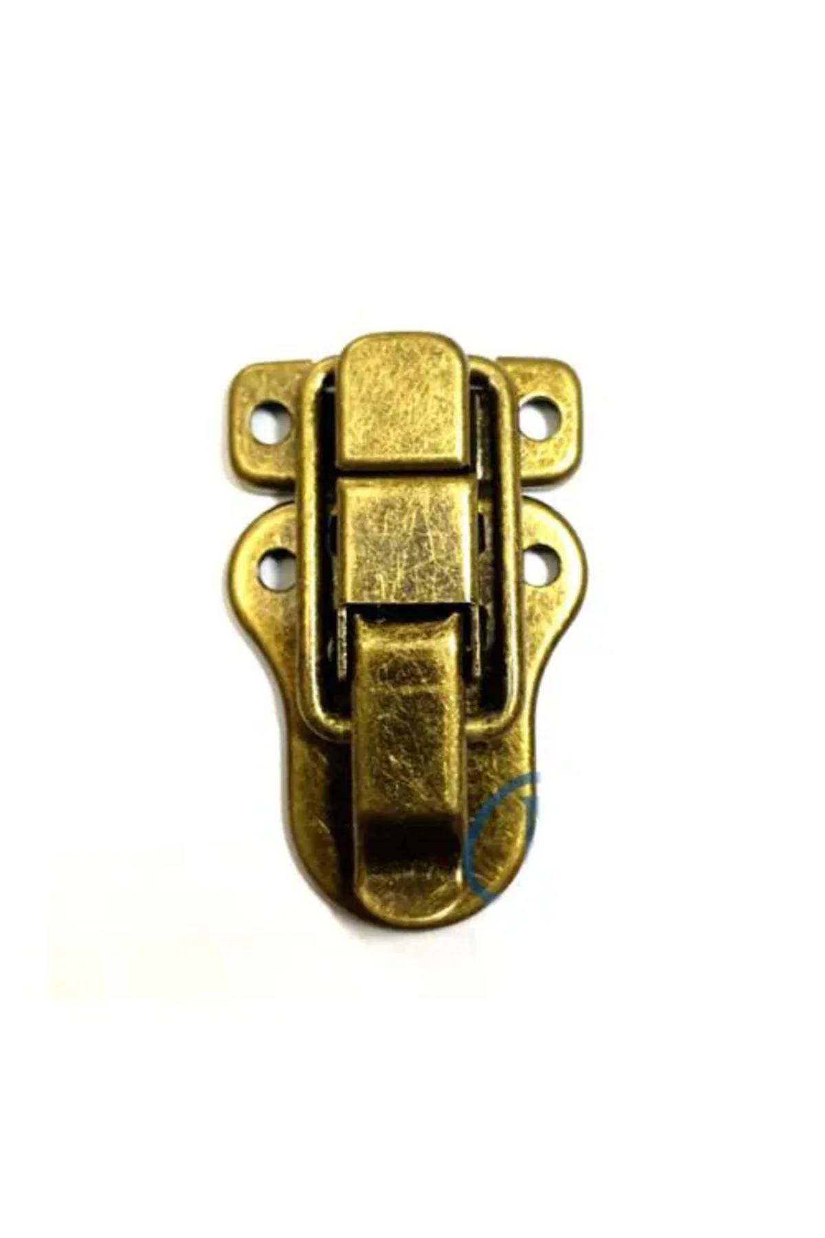 Sandık, Kutu Klipsi, Ön Kilidi - 48x30mm, Antik, 100 Adet Sandık, Kutu Klipsi, Ön Kilidi - 48x30mm, Antik, 100 Adet