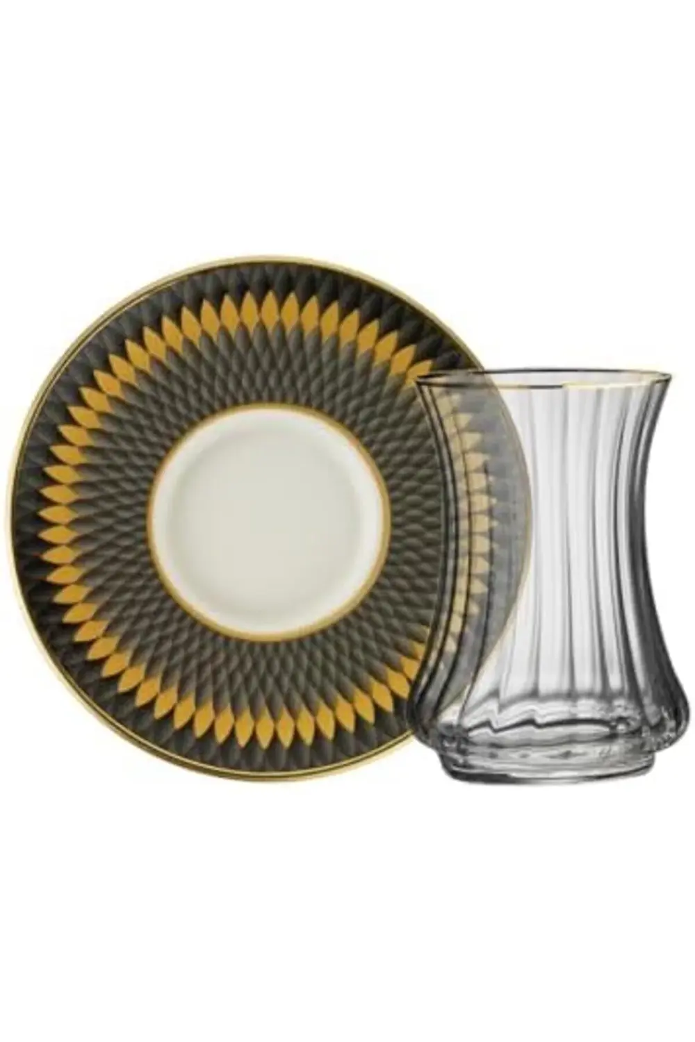 Sandro Moreno 1453 Farfar 12 Parça Altı Kişilik Çay Seti 110 ml 1