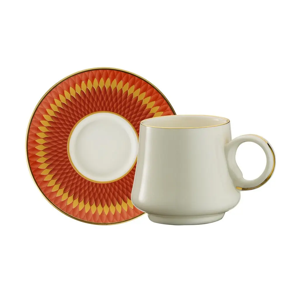 Sandro Moreno 1453 Farfar Double Yüzük Gold 12 Parça 6 Kişilik Ka