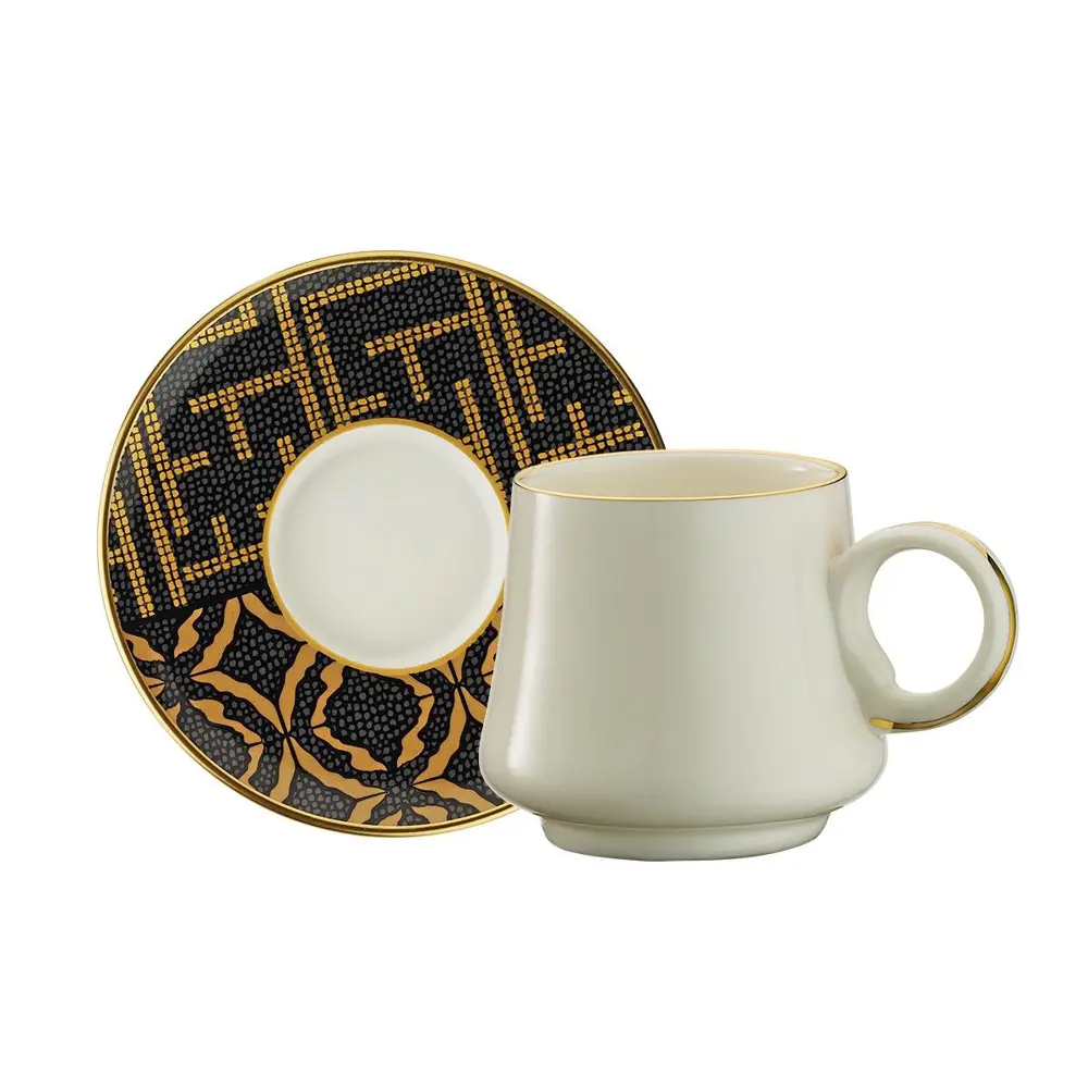 Sandro Moreno 1453 Kariye Double Yüzük Gold 12 Parça 6 Kişilik Ka