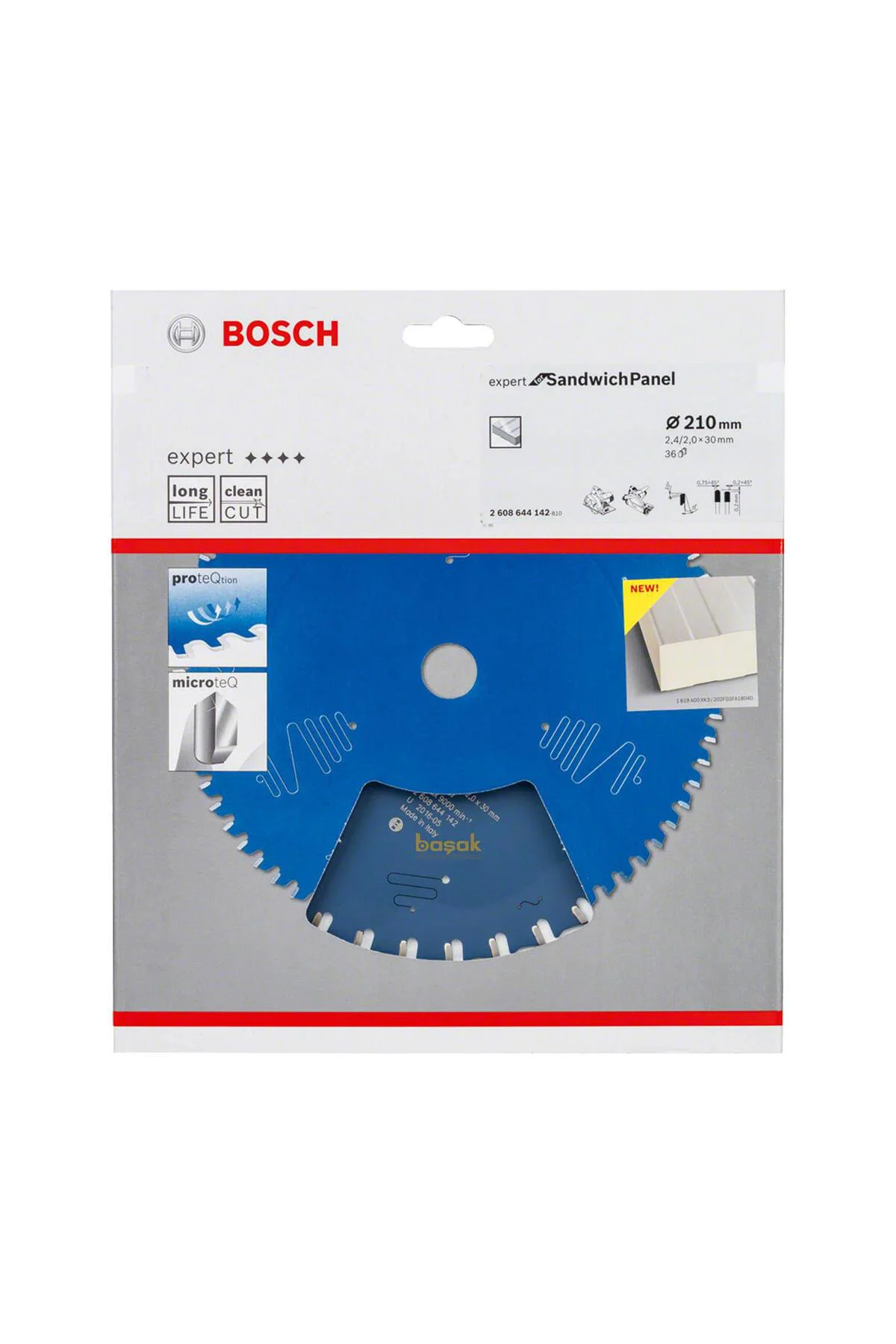 Sandviç Panel 270*30 mm 60 Diş Expert Daire Testere Bıçağı 260864
