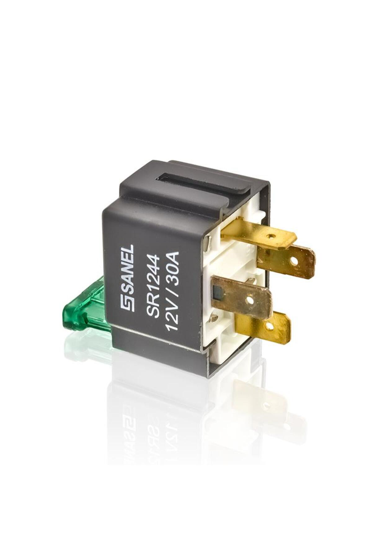 Sanel Sr 1244 Sigortalı 12 Volt 30a Mini Role