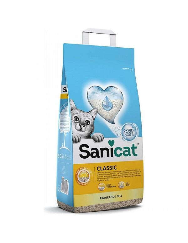 Sanicat Classic Unscented Kedi Kumu 20 Lt