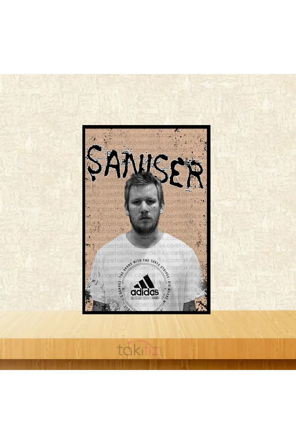 Şanışer 20x30 Cm Retro Ahşap Poster
