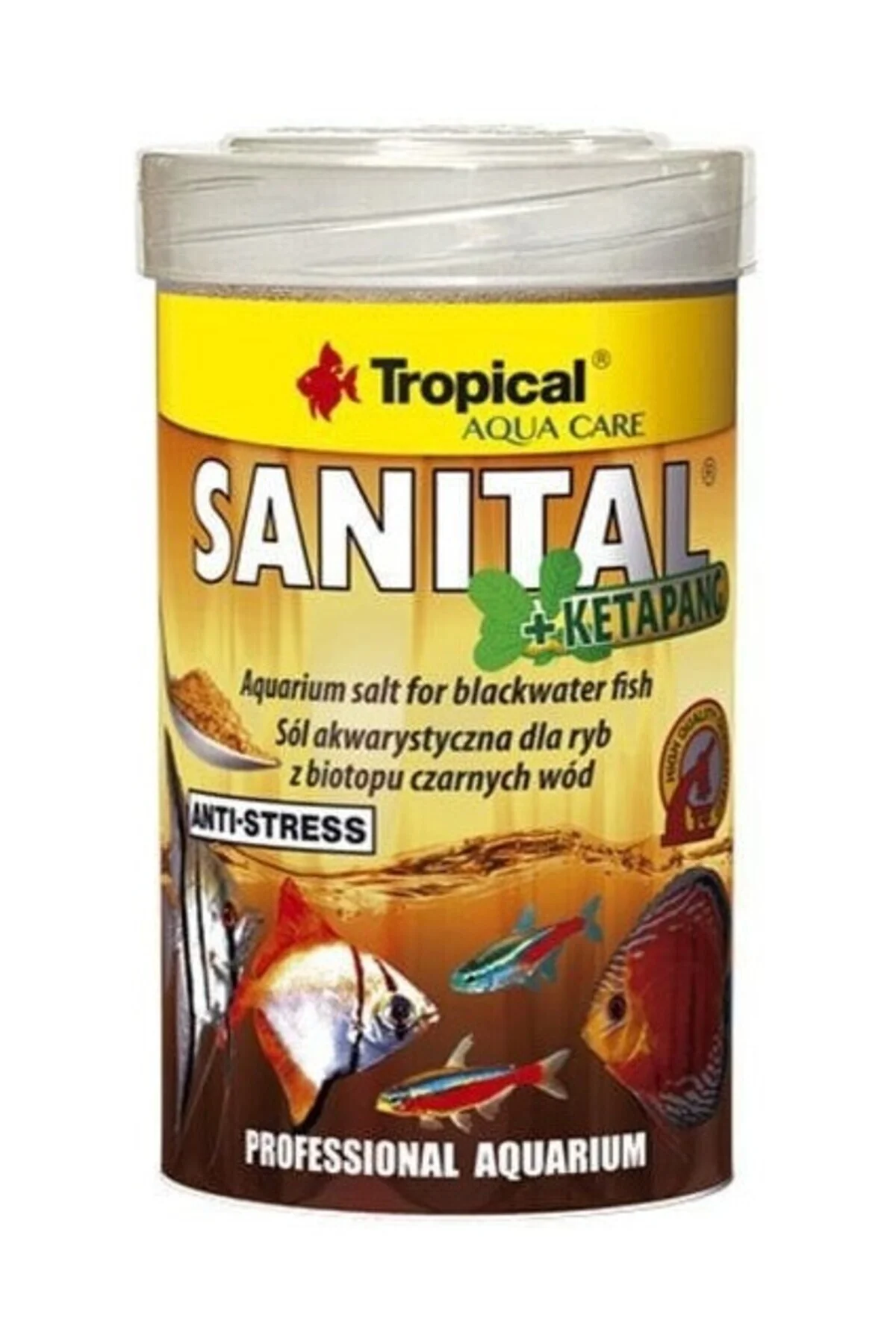 Sanital +Ketapang 100ml Akvaryum Tuzu