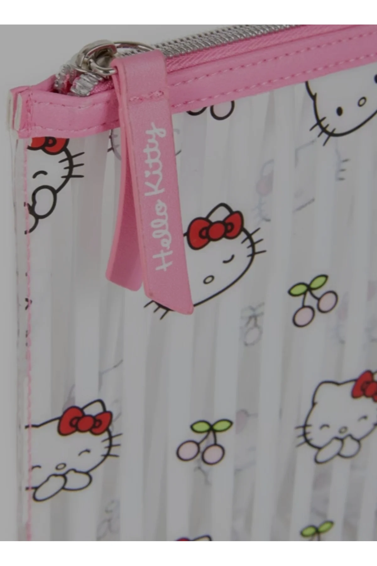 Sanrio Kawai Hello Kitty Şeffaf Makyaj Çantası Pouch