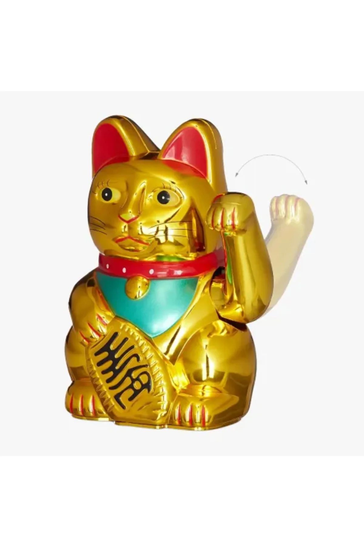 Şanslı Kedi 9,8*9,8*15,5 Cm