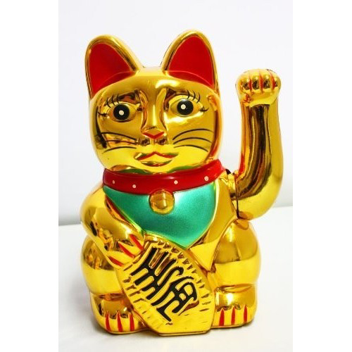 Şanslı Kedi 9,8*9,8*15,5 CM