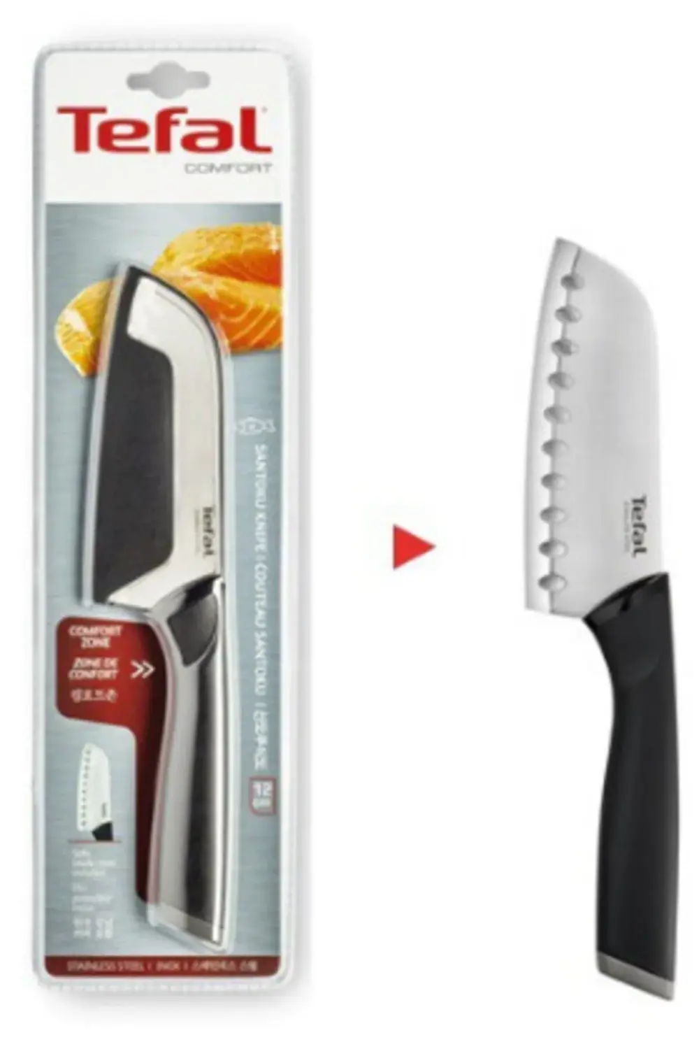 Santoku Bıçağı 12cm - Paslanmaz Çelik
