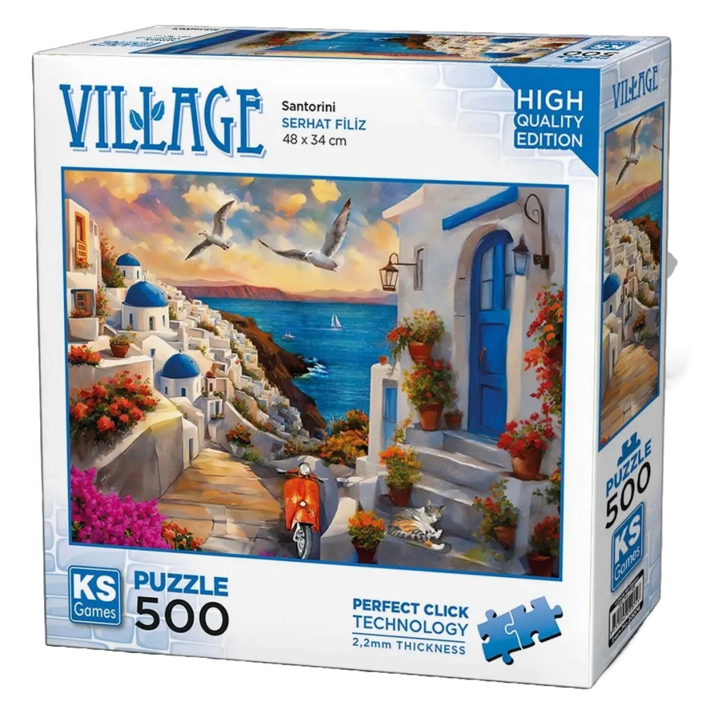 Santorini Greece Puzzle 500 Parça 20074 Santorini Greece Puzzle 500 Parça 20074