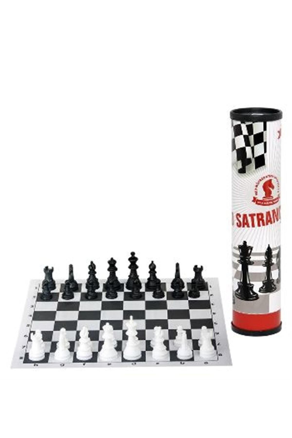 Santranç Takımı Seti Rulo Çantalı Okul Tipi