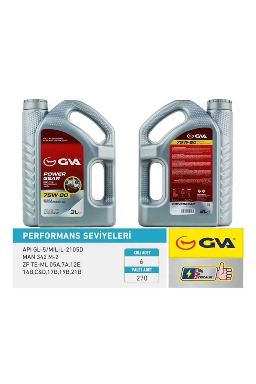 Şanzıman Yağı 75w80 3lt Apı Gl-5-9920742 75w80