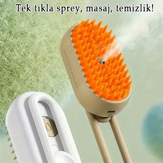 Saplı Buharlı Kedi Tarağı (4741)