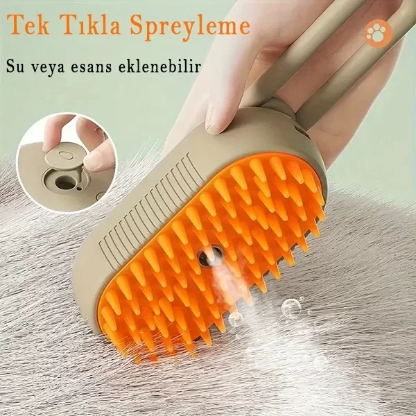 Saplı Buharlı Kedi Tarağı (4741)