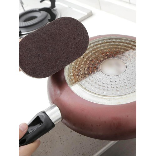 Saplı Bulaşık Süngeri  Paslanmaz Sap, İnatçı Lekeler İçin Temizli