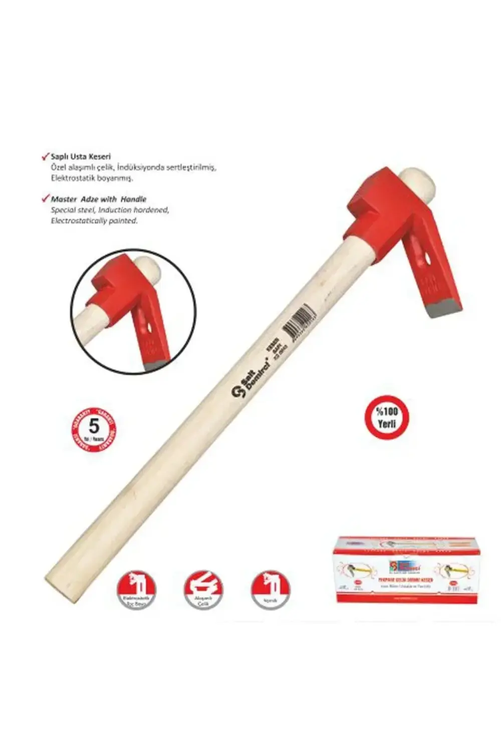 Saplı Usta Keseri - Boyalı