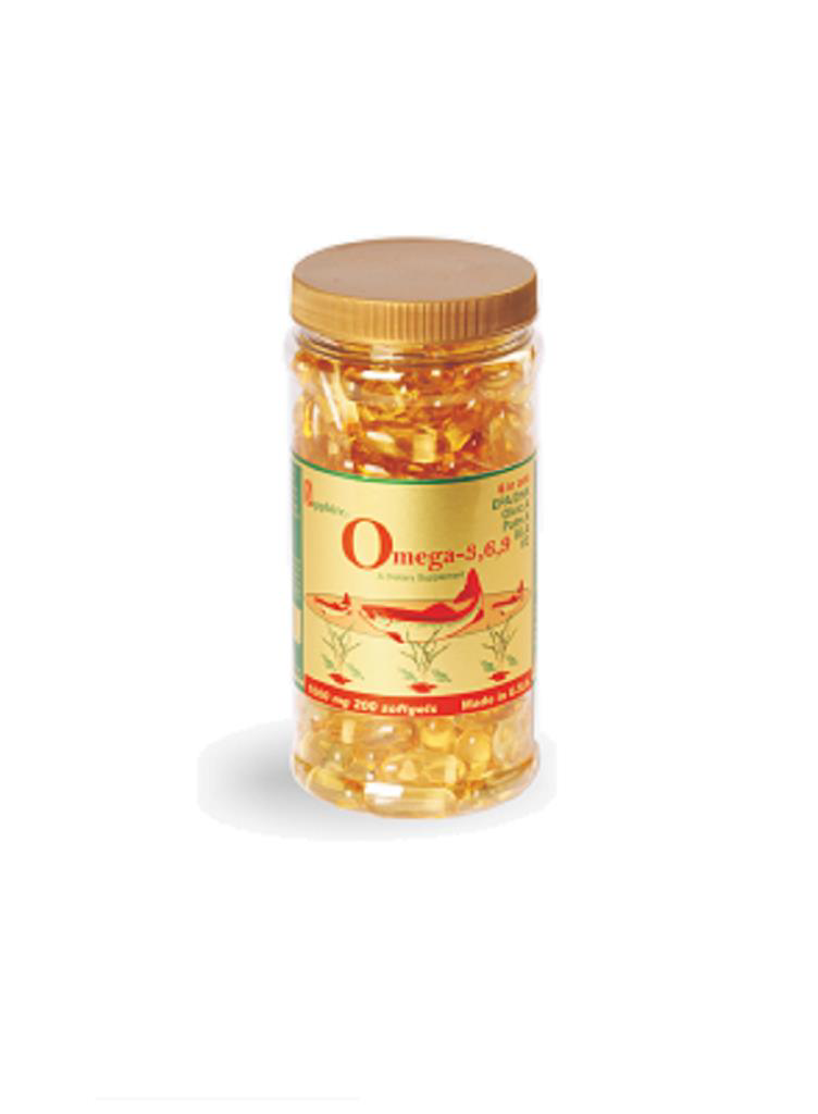 Sapphire  Omega-3,6,9 Softgel 200 Yumuşak Kapsül
