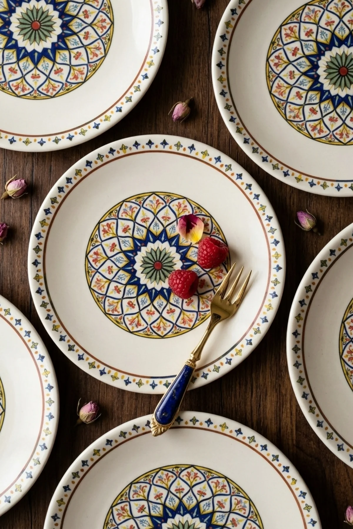 Sapphire Royal Professional 6'lı Pasta Tabağı Seti (20 cm)