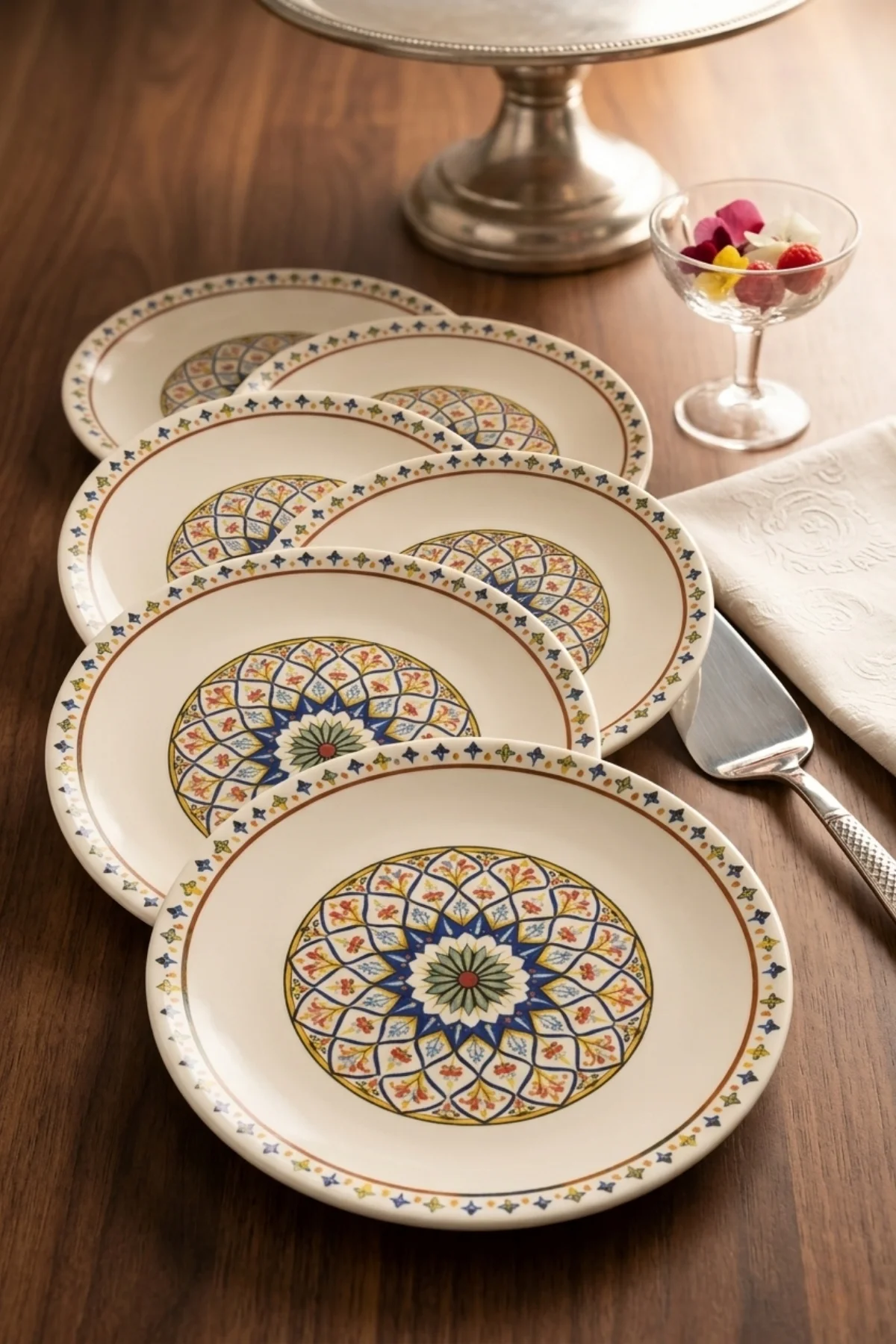 Sapphire Royal Professional 6'lı Pasta Tabağı Seti (20 cm)