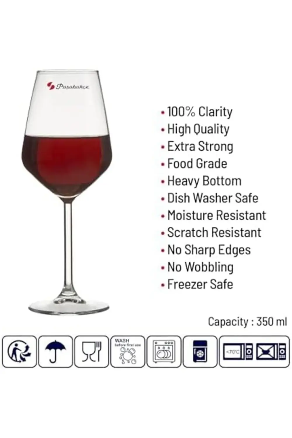 ŞARAP KADEHI 350 CC 2'Lİ HEDİYELİK KUTU 1178227