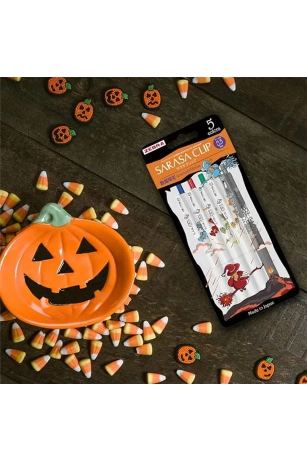 SARASA CLIP 0.5MM JEL KALEM WITCH SERISI 5LI SET