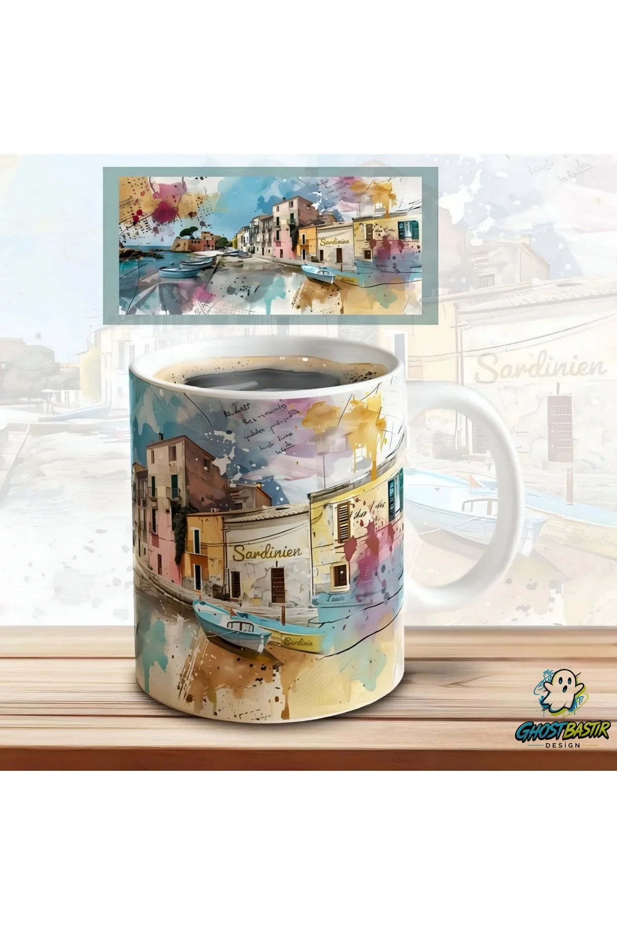 Sardinien Kupa Bardak | Tek Adet K0669