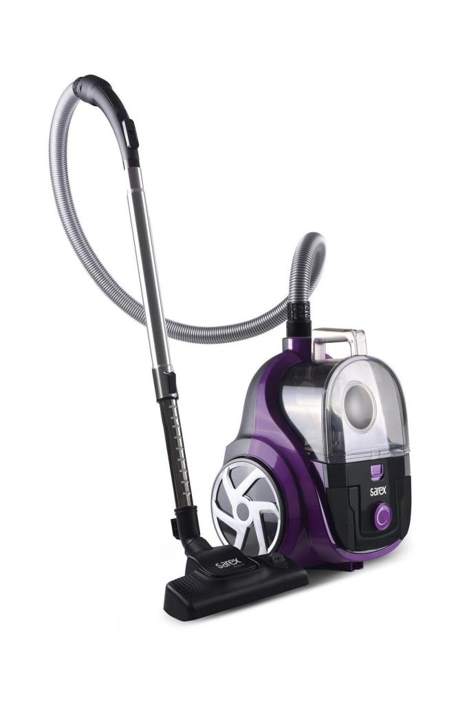Sarex  Sr-5210 Toz Torbasiz Elektrikli Süpürge Mor