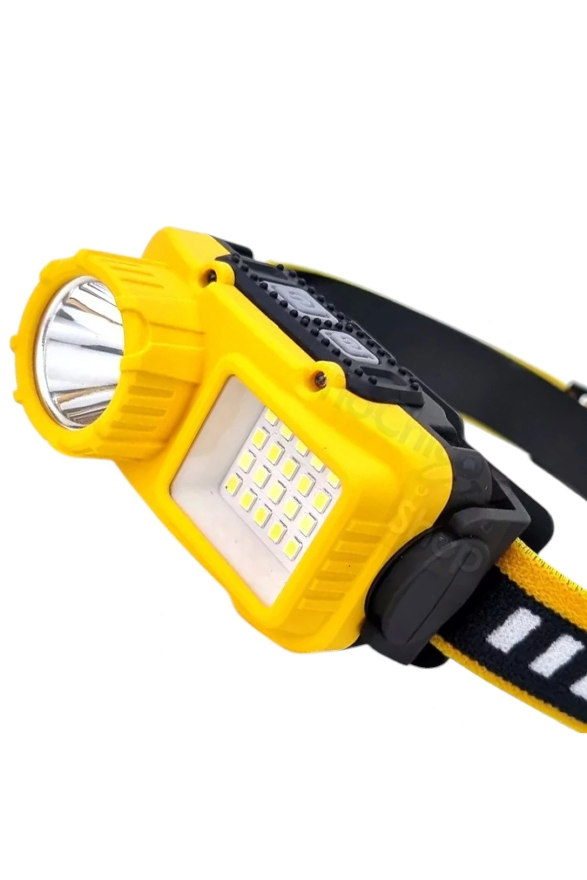SARI 10 WATT SENSÖRLÜ 1 LED 24 SMD LED 11 IŞIK MODLU KAFA LAMBASI