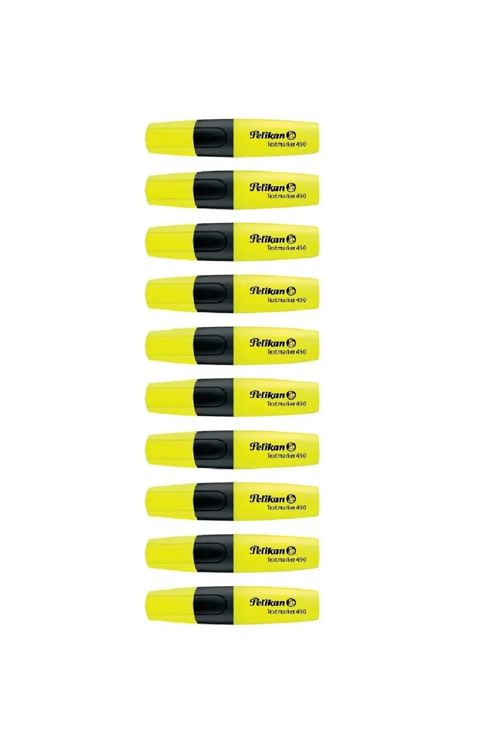 Sarı 490 Fosforlu Kalem İşaret Kalemi 1-5 mm 10'lu Kutu