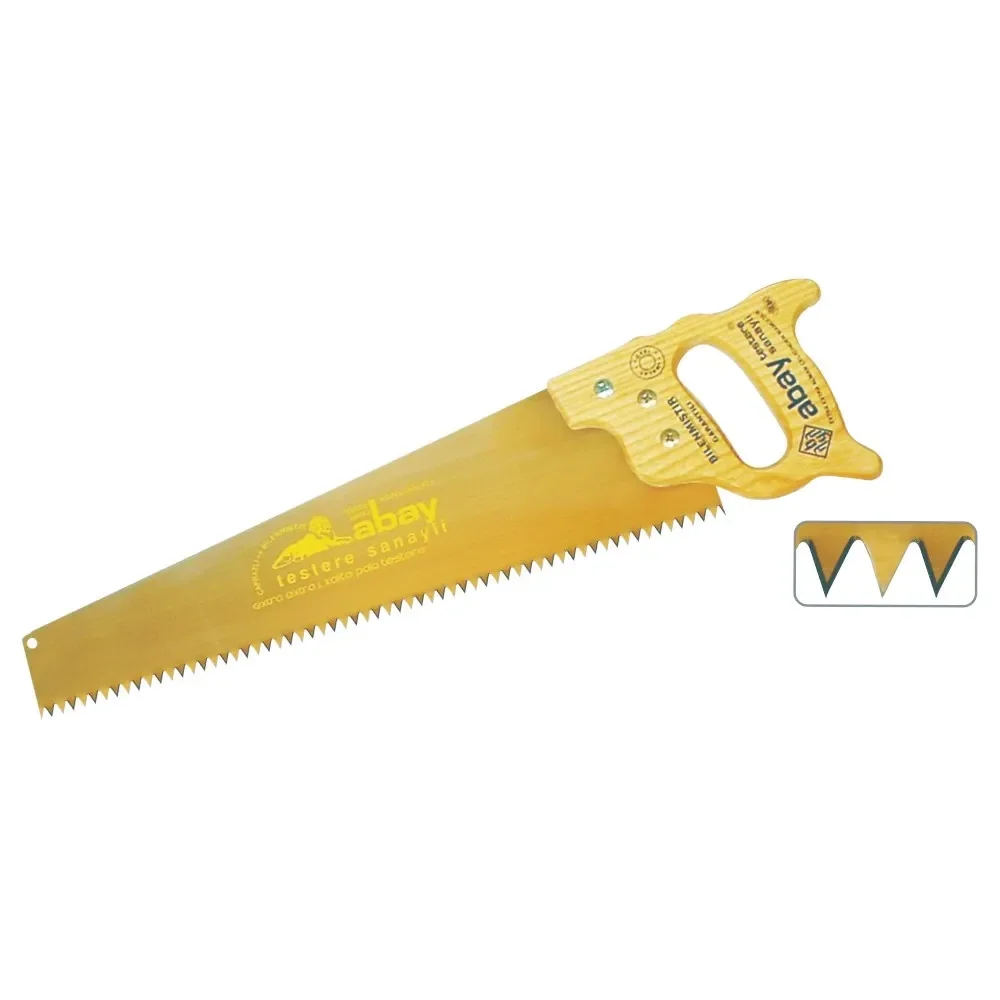 Sarı Çelik Pala Testere 50 Cm - Ahşap Sap Sarı Çelik Pala Testere 50 Cm - Ahşap Sap
