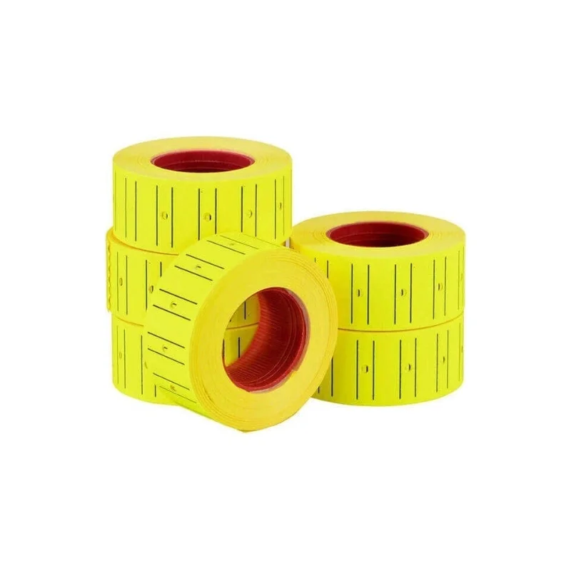 Sarı Fiyat Etiketi - 12x21 mm - Rulo Sarı Fiyat Etiketi - 12x21 mm - Rulo