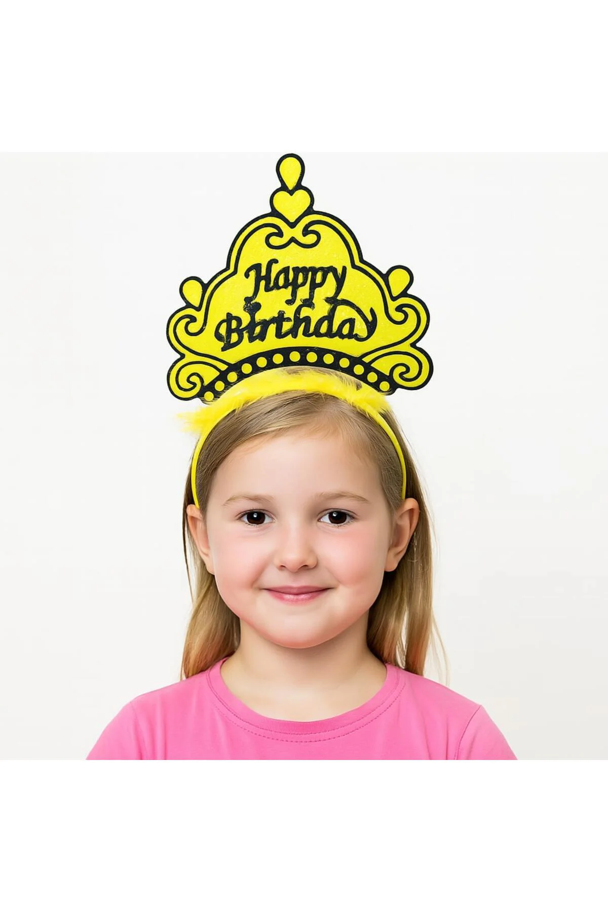 Sarı Happy Birthday Prenses Tacı – Doğum Günü Taç Aksesuarı (5060 Sarı Happy Birthday Prenses Tacı – Doğum Günü Taç Aksesuarı (5060
