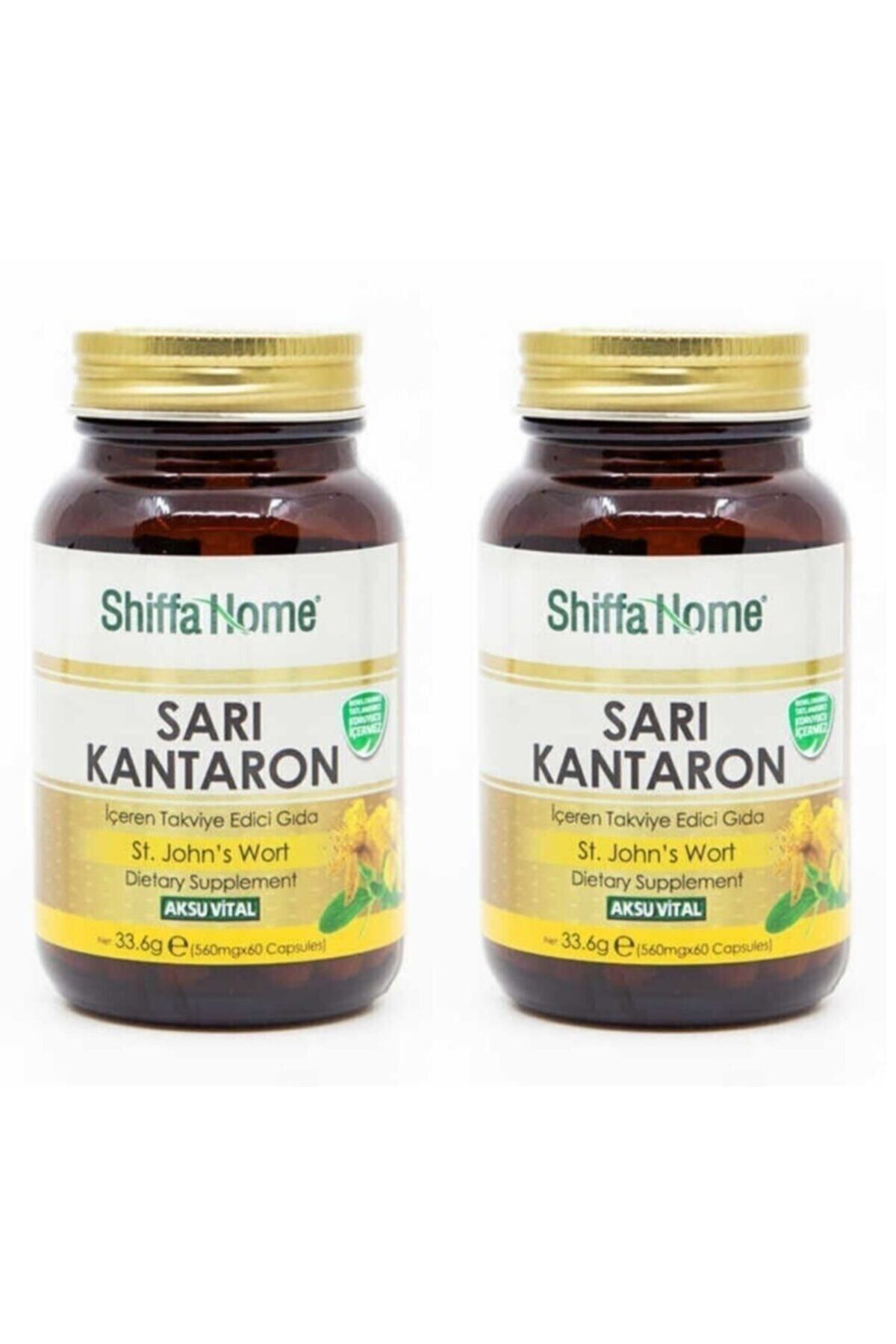 Sarı Kantaron 560 Mg 60 Kapsül  2 Adet