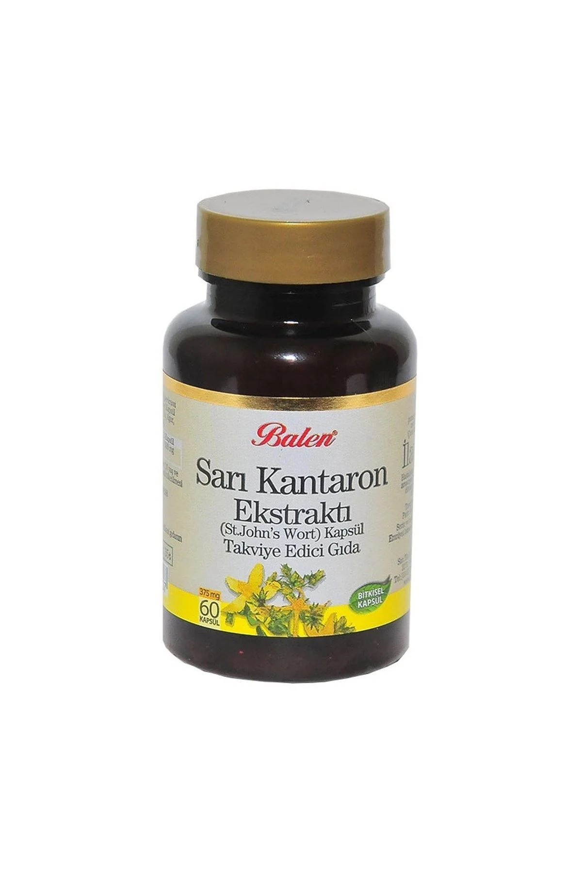 Sarı Kantaron Ekstraktı (st. John's Wort) 375 Mg 60 Kapsül
