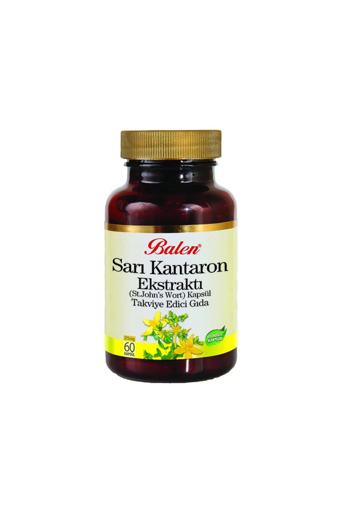 Sarı Kantaron Ekstraktı Kapsül 375 Mg 60 Adet