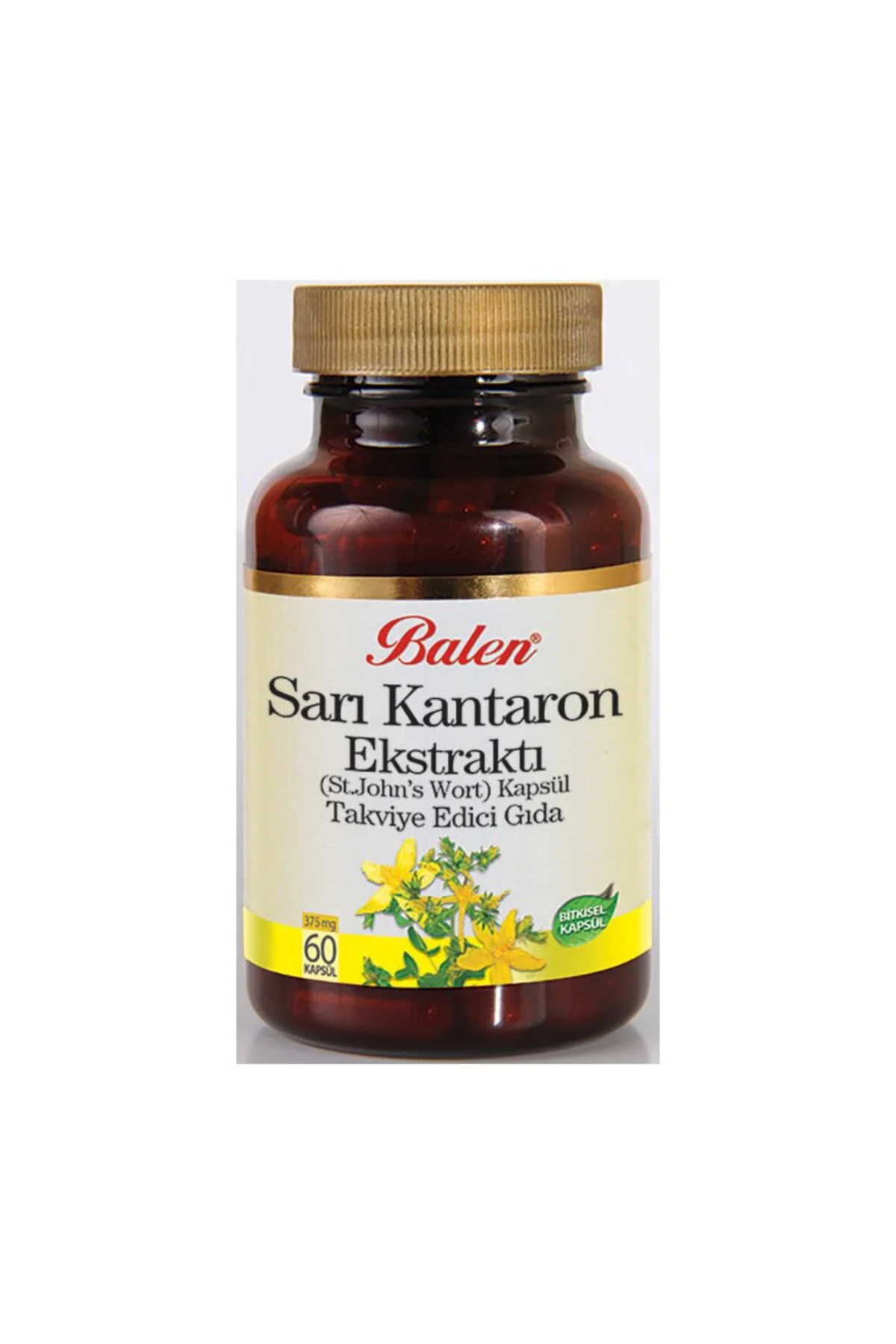 Sarı Kantaron Ekstraktı Kapsül 375 Mg 60 Adet
