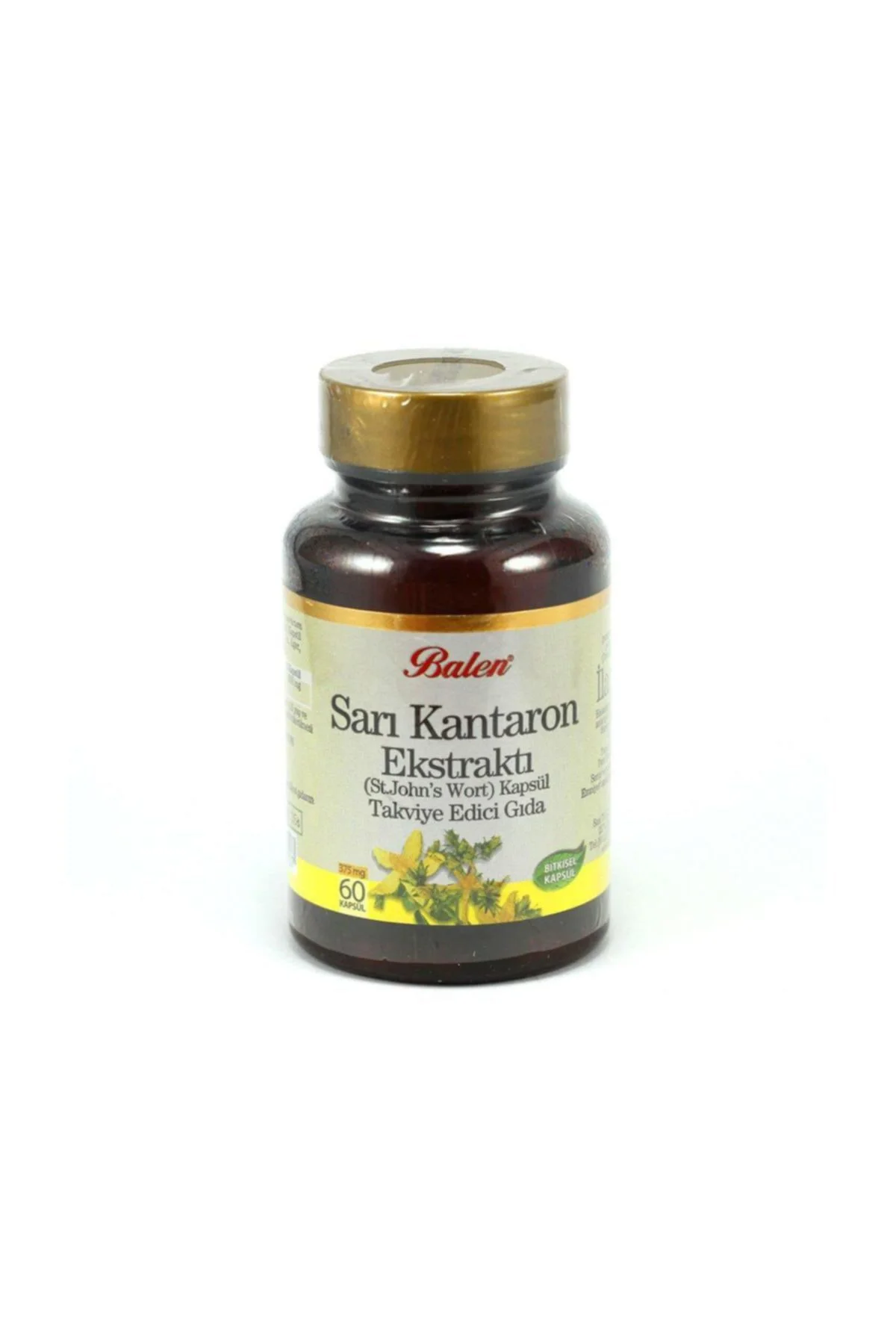 Sarı Kantaron Ektsraktı Kapsül (st. John's Wort) 375 Mg 60