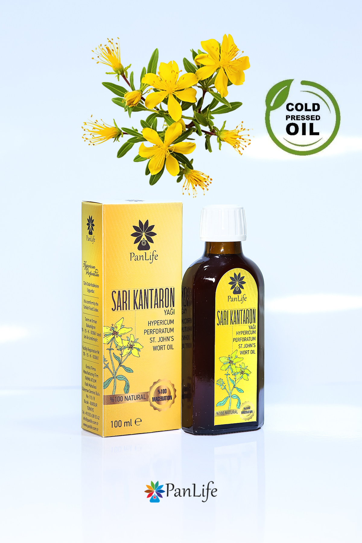 Sarı Kantaron Yağı 100 Ml.