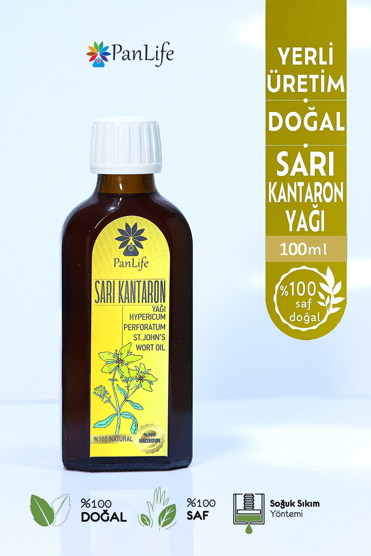 Sarı Kantaron Yağı 100 Ml.