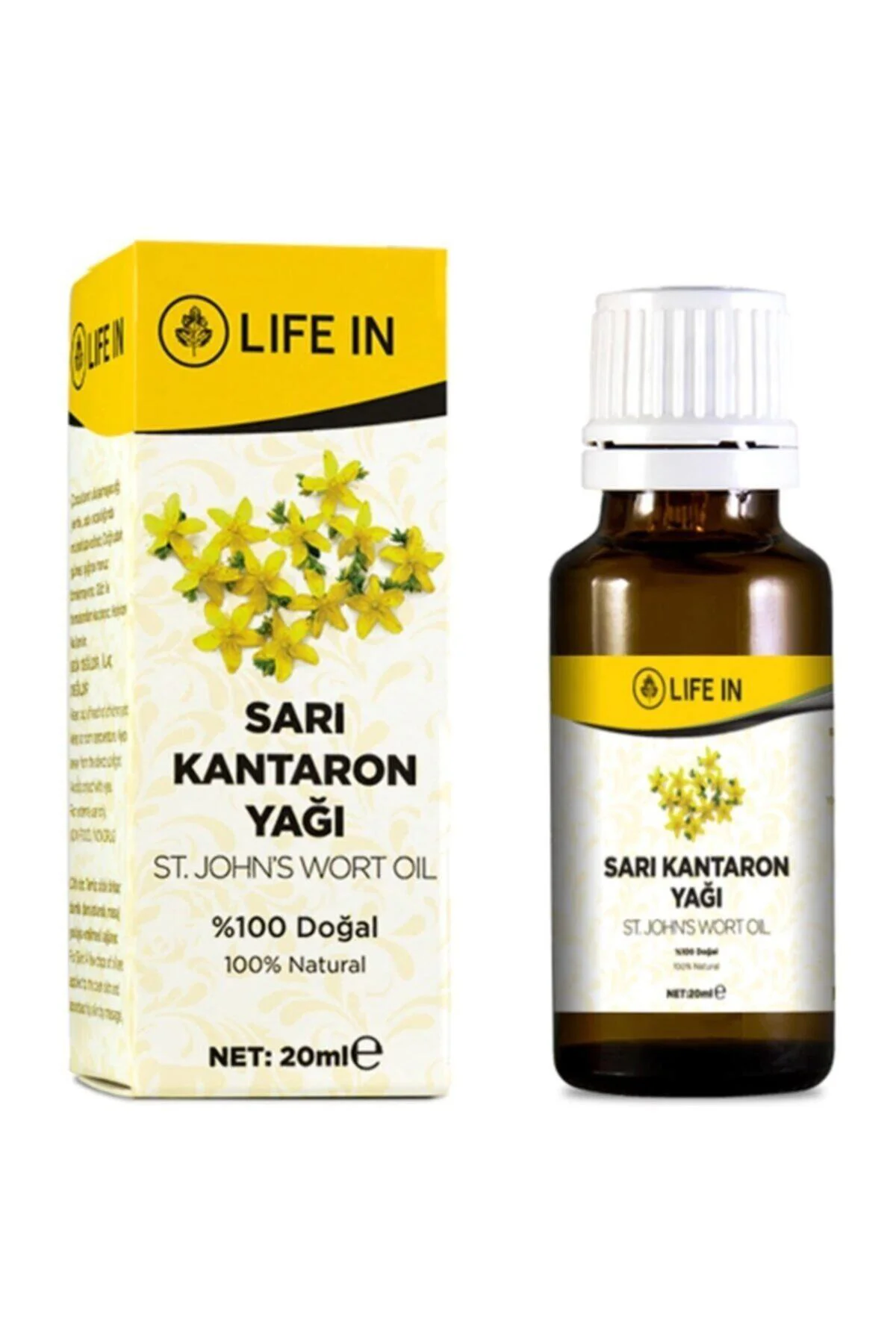 Sarı Kantaron Yağı %100 Natural - 20 Ml Sarı Kantaron Yağı %100 Natural - 20 Ml