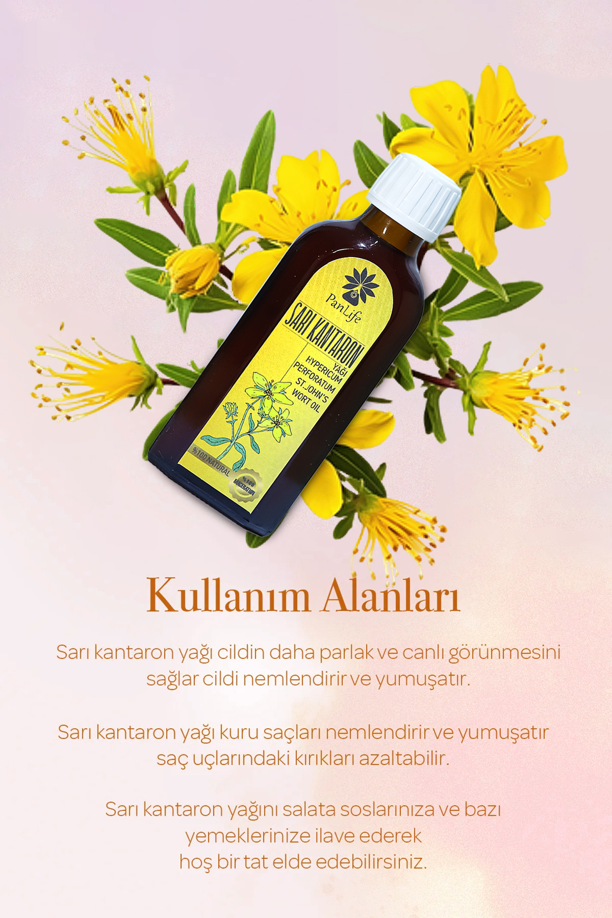 Sarı Kantaron Yağı 100 Ml.