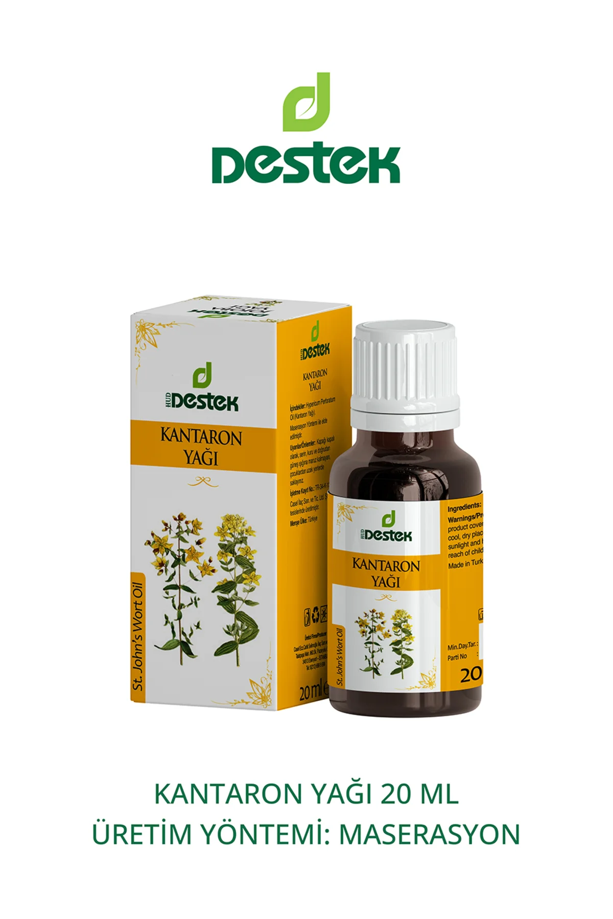 Sarı Kantaron Yağı 20 Ml