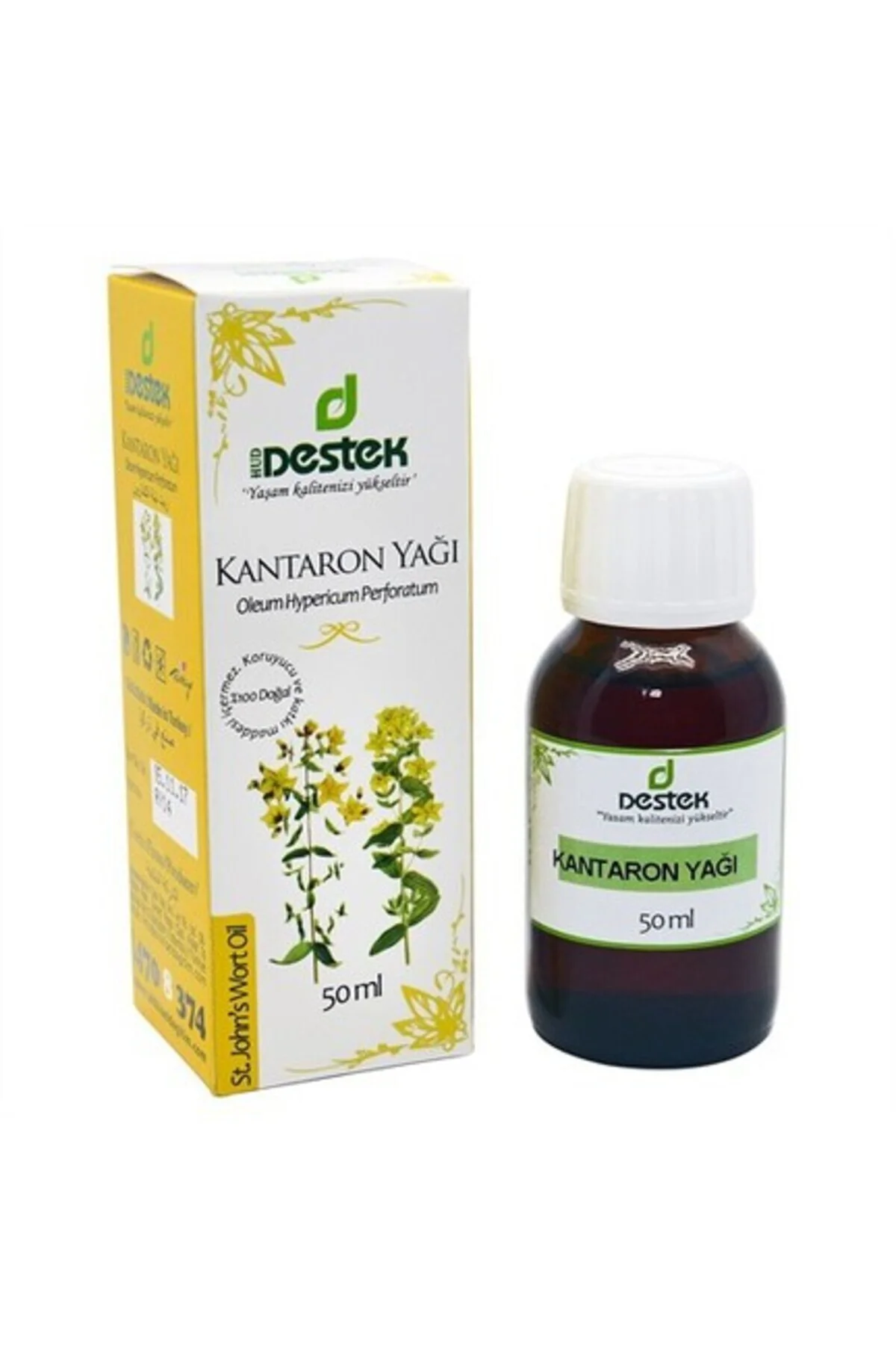 Sarı Kantaron Yağı 50 ml Soğuk Pres Fiyatı, Yorumları ve Özellikleri